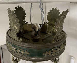 Люстра бронза, Ампир. 1920е