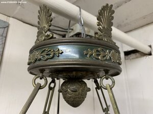 Люстра бронза, Ампир. 1920е