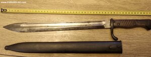 Штык образца 1898/1905 года к винтовке Маузер (БУЧЕР)