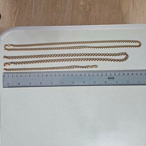 2 мужских цепочки и браслет очень бюджетно