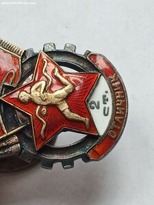 Отличник ГТО 2 ст., серебро, позолота, состояние!