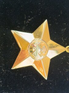 Відзнака у футлярі Герой козацького народу № 348