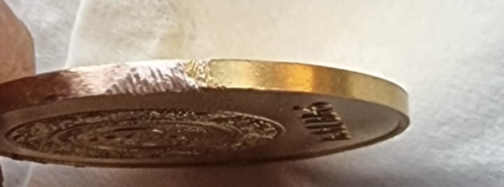 Золотая Школьная Медаль ГССР 1954 г. 32 мм.