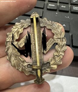 Спортивный знак в бронзе. Норма?