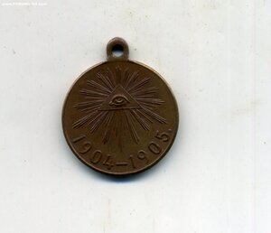 Русско-японская война, темная бронза.