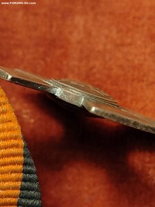 Георгиевский крест. Частник. Всадник влево. Серебро.