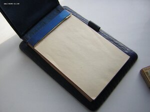 Настольный БЛОКНОТ с серебряной накладкой (875 пр.)