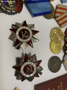 ЛОТ: трудовик, збз , две юбилейные отечки