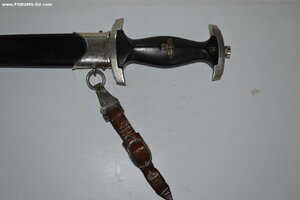 КИНЖАЛ СС в  МЕЛЬХИОРЕ С ПОДВЕСОМ 1936 год очень хорошее сос