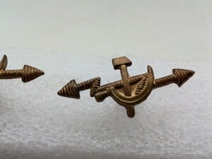 Эмблемы на петлицы Министерства связи СССР обр. 1949 года