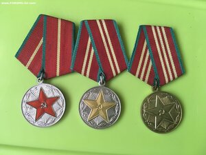 Выслуга 10,15,20 лет МВД СССР