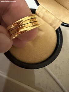 Кольцо женское Bvlgari 750 проба