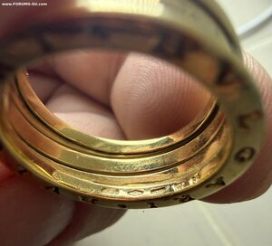 Кольцо женское Bvlgari 750 проба