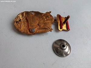 Знак Почетному ЖЕЛЕЗНОДОРОЖНИКУ ПОДВЕСНОЙ