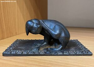 Чугунная статуэтка. Верх Исетск 1825 год.