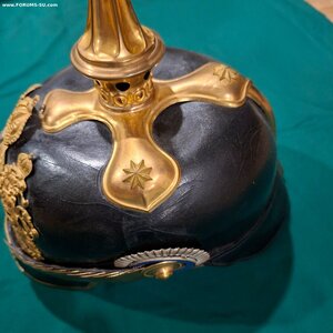 Пикельхельм (Pickelhaube). Бавария. Офицер резерва. Конец 19