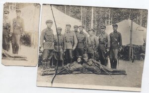 3 фото бойцов студенческого эскадрона 1930 ( шашки, винтовки