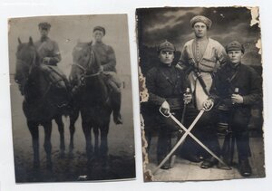 2 фото красных кавалеристов 29 кавполка