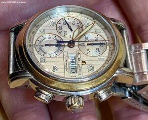 Maurice Lacroix automatic chronometer. Сталь, золото 750 пр.