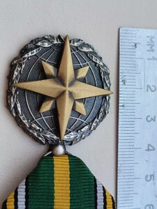 Відзнака командувача сил підтримки,геопросторової підтримки
