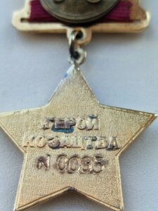 Козацька відзнака ГЕРОЙ КОЗАЦТВА номер 35