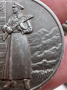За отличие по охране госграницы в СЕРЕБРЕ