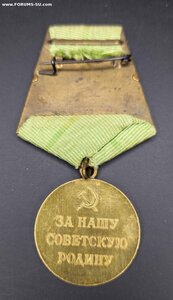 Медаль "За оборону Ленинграда". КГ Люкс.