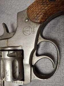 Револьвер Наган 1944 г. Жевело, деактив заводской