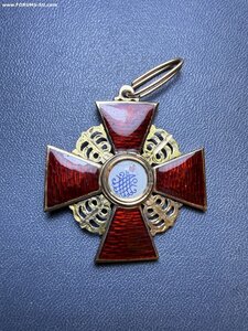 Орден Св. Анны 2 ст Эдуард 1904-07 АР