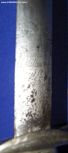 Шпага (сабля, палаш) пехотная офицерская Франция обр.1822