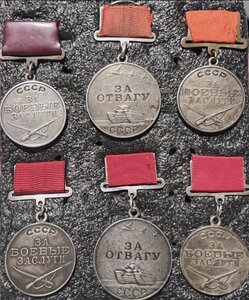 Подборка За Отвагу и Боевые заслуги КВАДРО