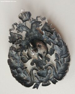 Знак медик РиА серебро