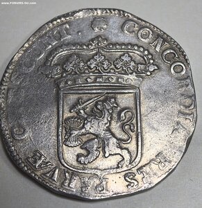 UTRECHT 1 Silver Ducat 1694 Дукат 1694 Утрехт Нидерланды