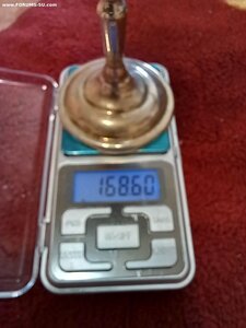 Большой фужер 875 проба