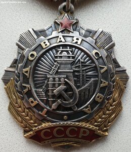 Трудовая Слава 3ст. № 141.124 с заклёпками