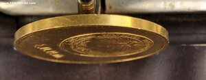 Золотая Школьная Медаль Армянской ССР 32 мм