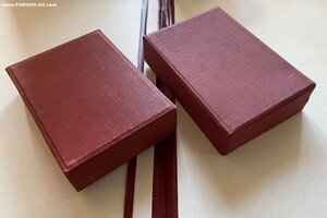Коробки от наград СССР (2 шт.)_____ ТКАНЬ_____СОХРАН