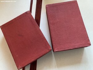 Коробки от наград СССР (2 шт.)_____ ТКАНЬ_____СОХРАН