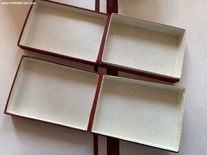 Коробки от наград СССР (2 шт.)_____ ТКАНЬ_____СОХРАН