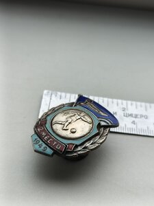Знак ; ДСО ЗЕНИТ, футбол , 1949 год, 2 е место