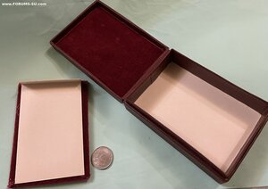 Редкая коробочка от нарады СССР___стандартразмер_____бархат