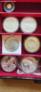 Олимпиада-80 плюс Трехрублёвки 12 шт, 33 унции серебра