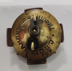 Крест За службу на Кавказе 1864г, красный