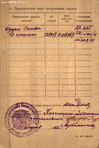 Слава 3ст. № 728.917 ННГ отличный наградной разведчика