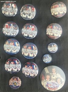 Космос России. Дублирующие и основные экипажи. 24 шт.