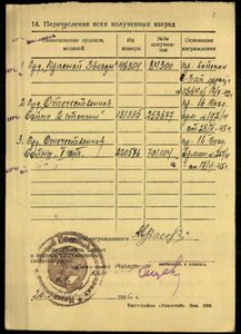 КЗ ☆ 46354 на летчика-бомбардировщика.
