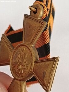 Георгиевский крест :Чех в сборе (степ)
