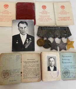Слава 1ст, 2ст, 3ст +Отвага+Кавалерка+ОК+красная ЗПНГ
