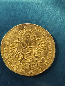 Червонец (дукат) 1712 года
