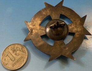 Редкий знак в серебре